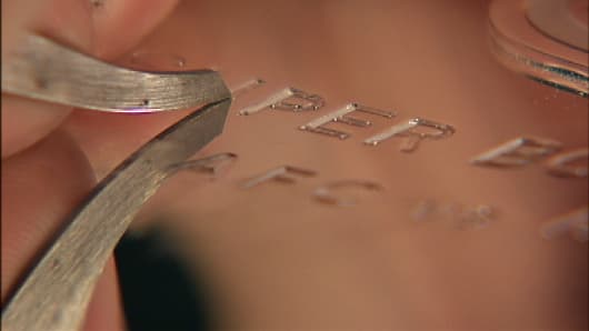 The Super Bowl Trophy in the process of being engraved.